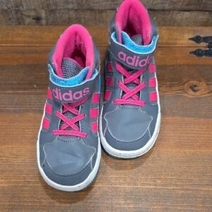 Adidas Kids Sneakers - Gray and Pink